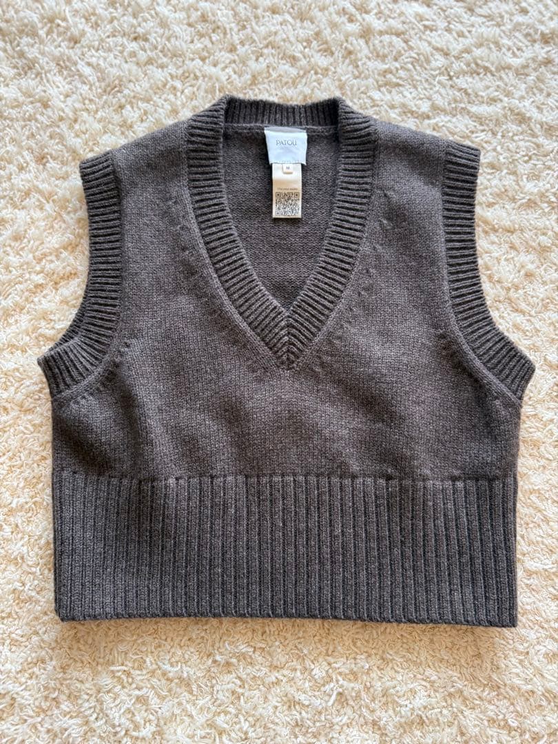 【セット価格】patouニットベストカーディガンセット