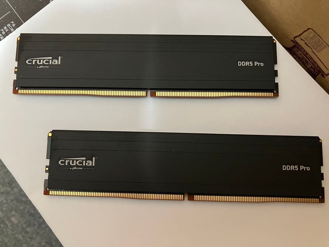 メモリー crucial DDR5 Pro 96GB(48*2) 5600Mh