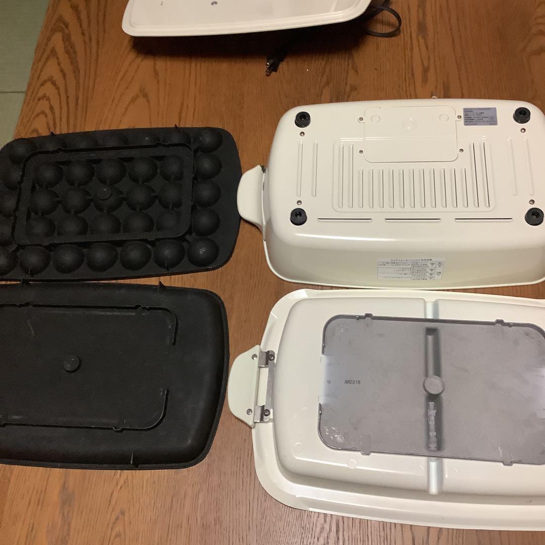 ブルーノグランデ　ホットプレート　プレート2枚＆セラミック仕切り鍋