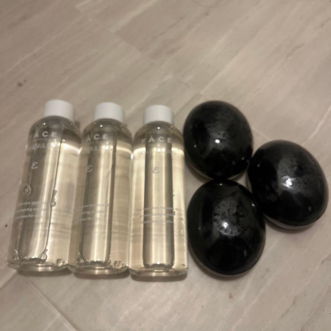 ワミレス　エマルジョン3本＋ミネラルソープ3個