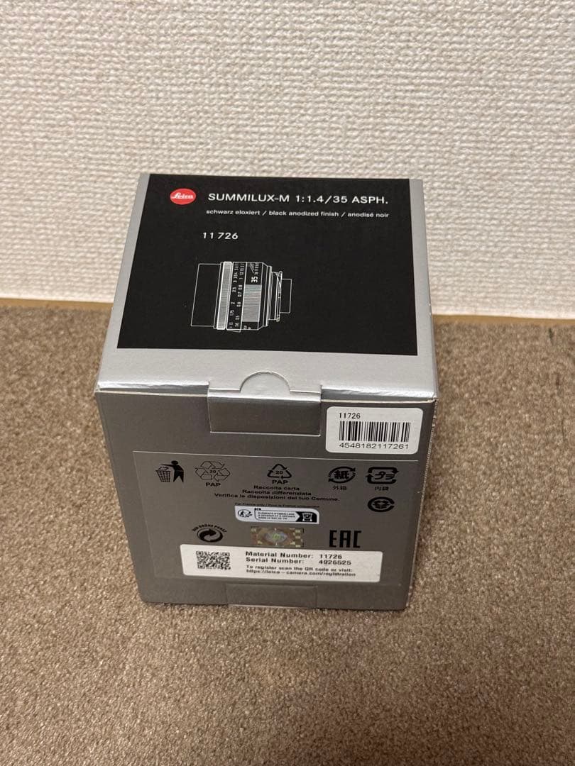 レンズ(単焦点) Leica SUMMILUX-M 1:1.4/35 ASPH