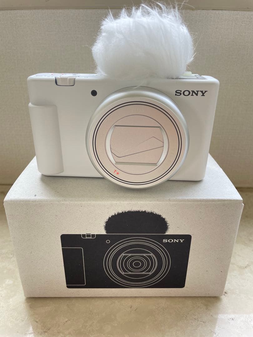 -SONY ZV-1M2コンパクトデジタルカメラ ホワイト