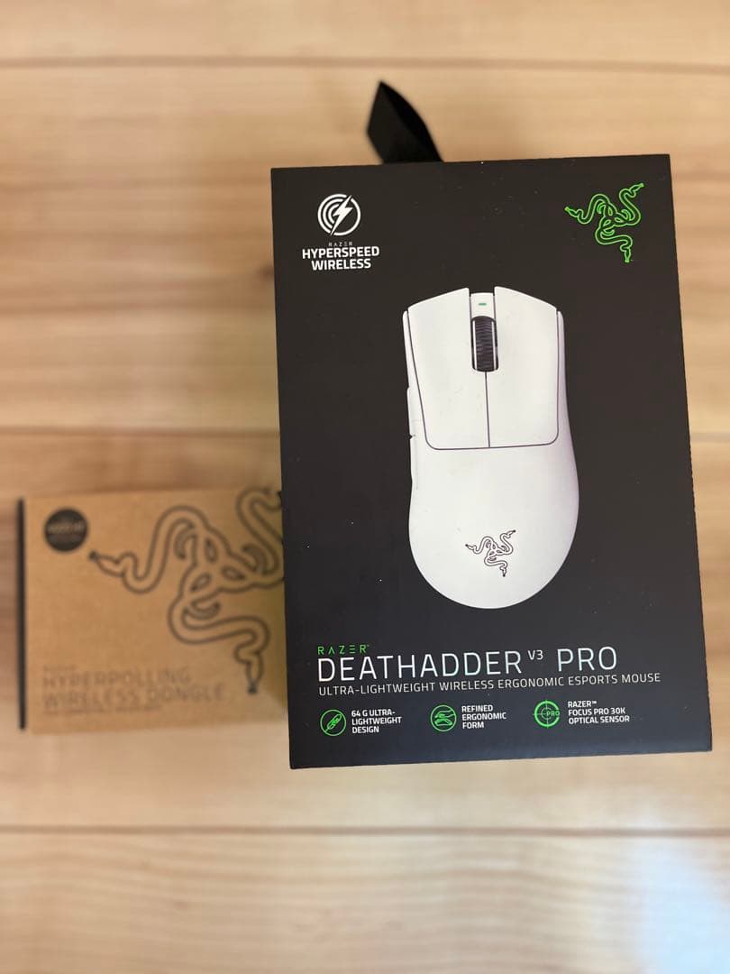 Razder Deathadder V3 Pro + 8000hzドングル