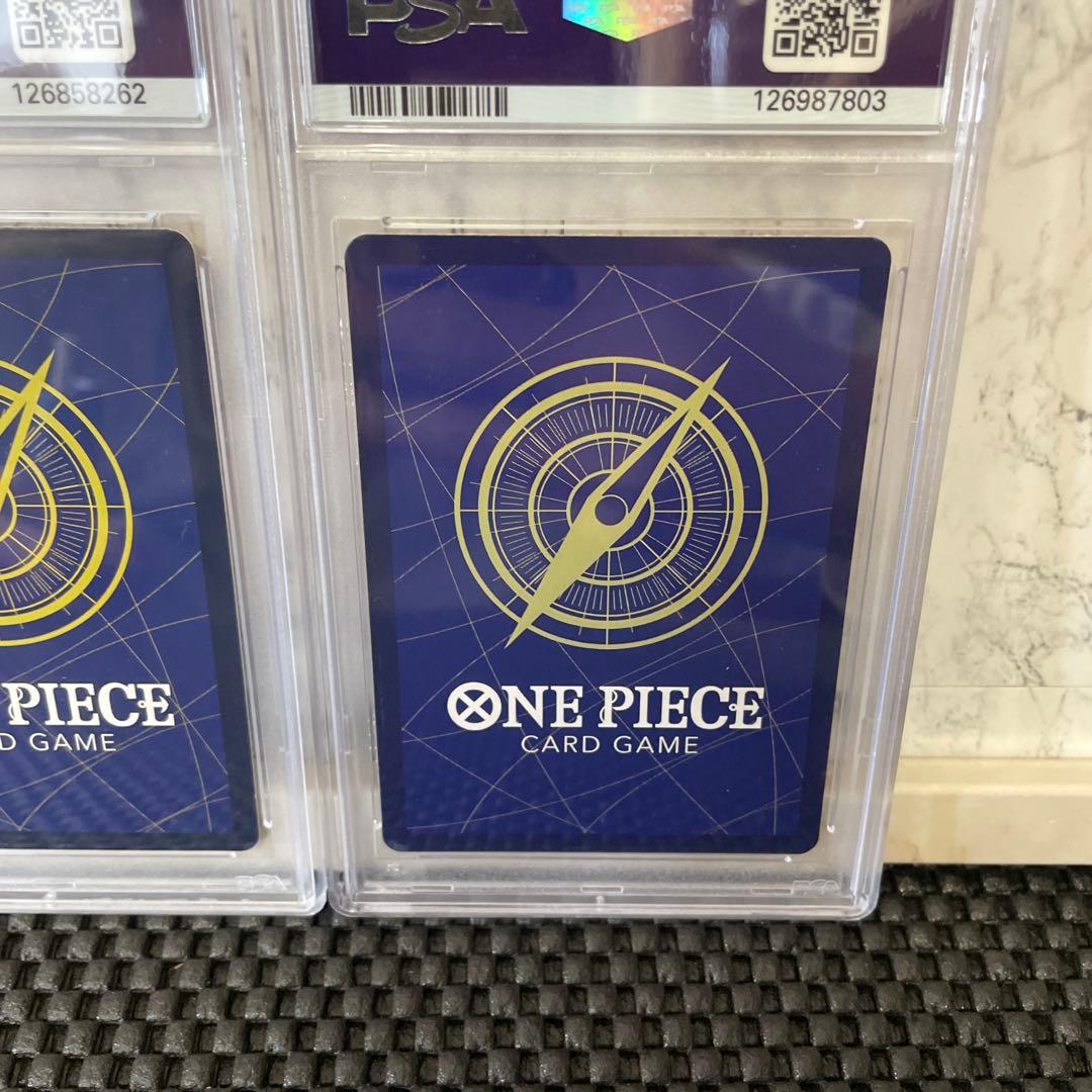 ONE PIECE レッドスーパーパラレル　コミパラ　ルフィ　サボ　エース鑑賞用