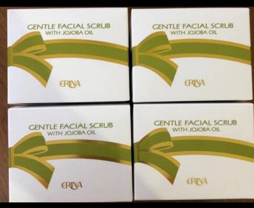 エリナ ERINA スクラブ 洗顔 敏感肌・乾燥肌用 4個