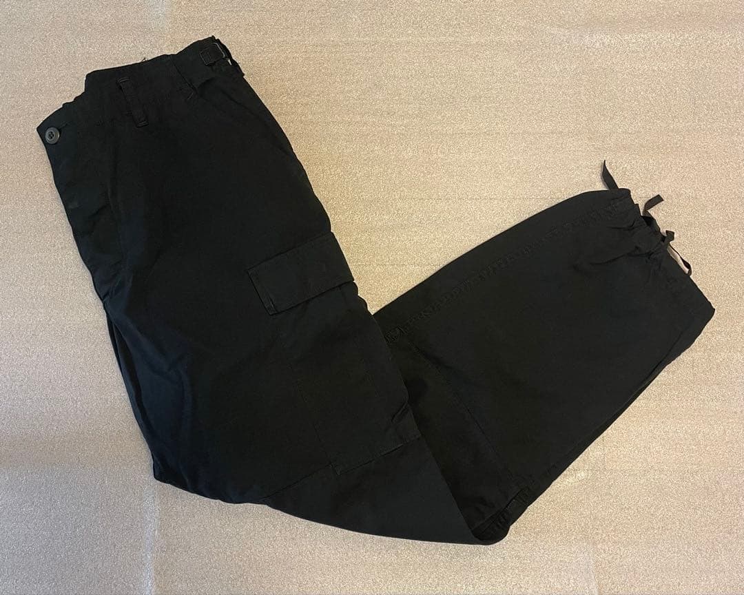 パンツ anytee SuperBlack USARMY CARGO PANTS M-S