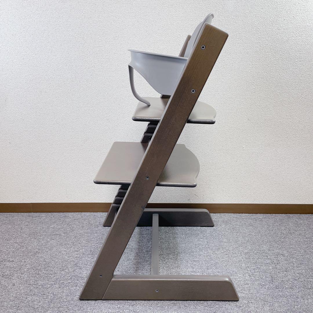 STOKKE TRIPP TRAPP ヘイジーグレー ベビーセット付き