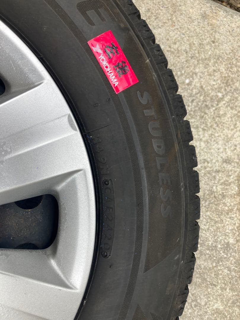 ブリザックvrx2 ホンダ 純正15インチ ホイールスタッドレスタイヤ4本セット