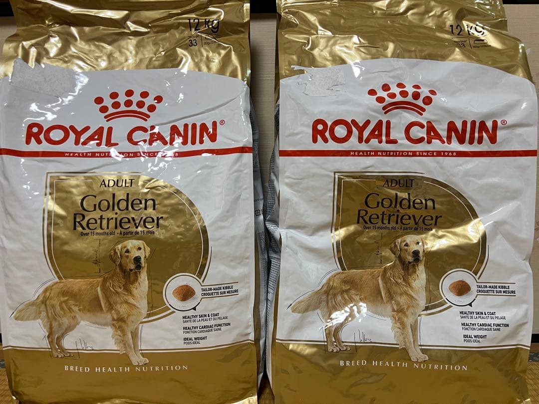 ロイヤルカナン ゴールデンレトリバー12kg×2 計24kg