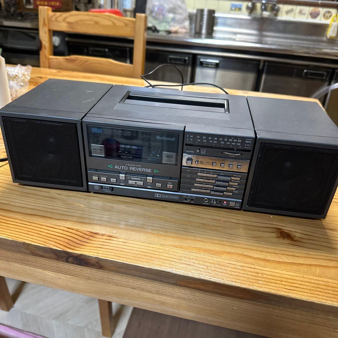 National ポータブルステレオコンポ RX-C20