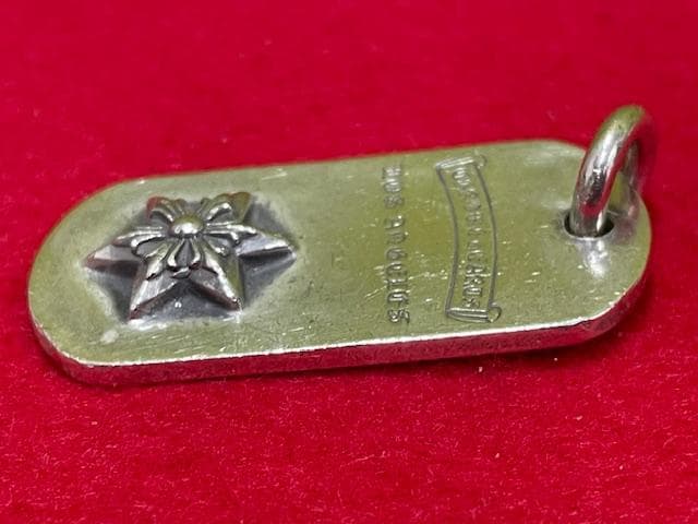 CHROME HEARTS レイズドスター ドッグタグ LA限定 即日配送