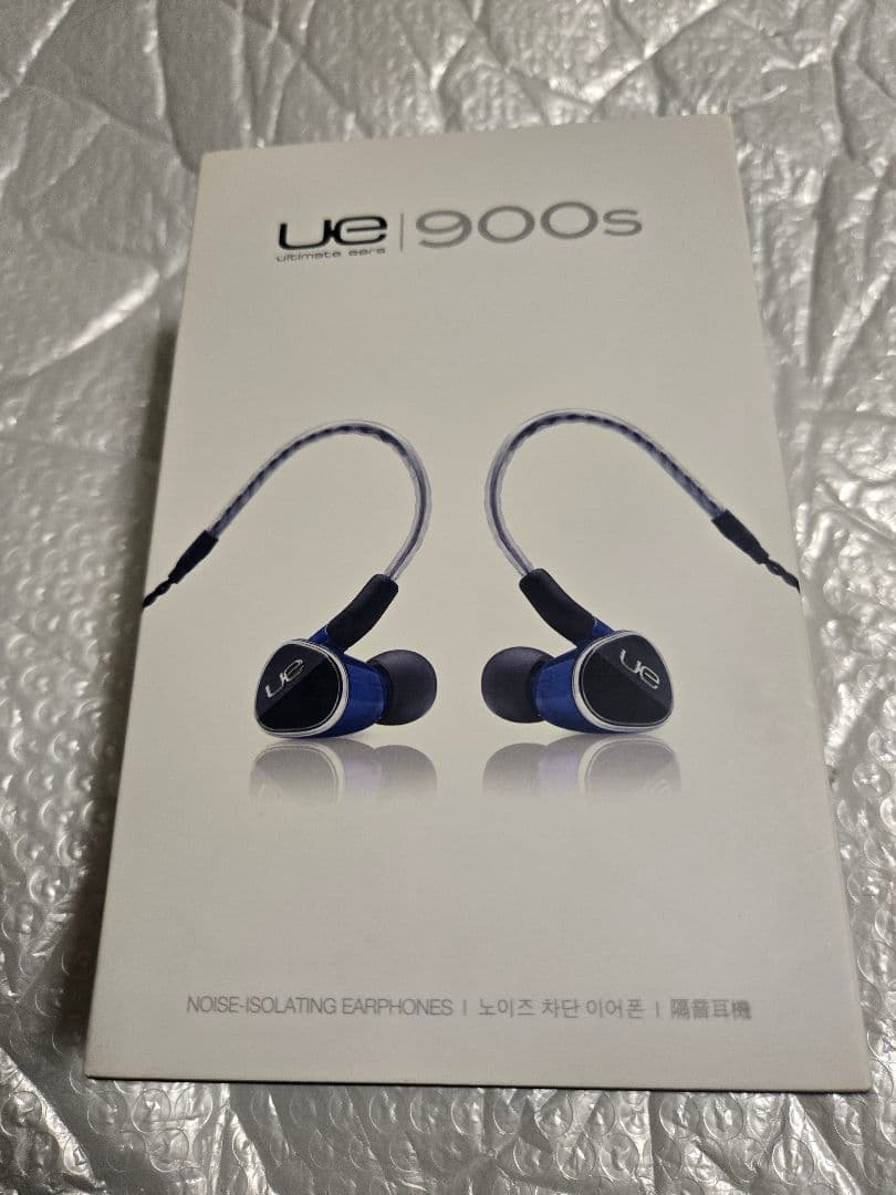 【整備済】UE900s 新品Knowlesダンパー 希少純正黒ケーブル 付属品