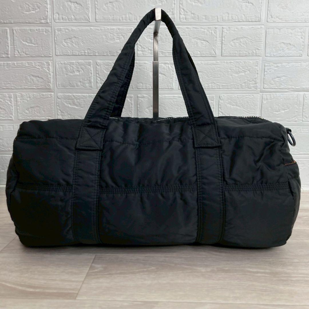 PORTER タンカー ブラック ボストンバッグ