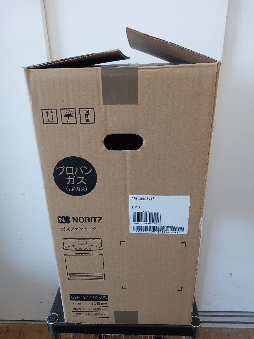 T276 ガスファンヒーター　ノーリツ　LPガス用