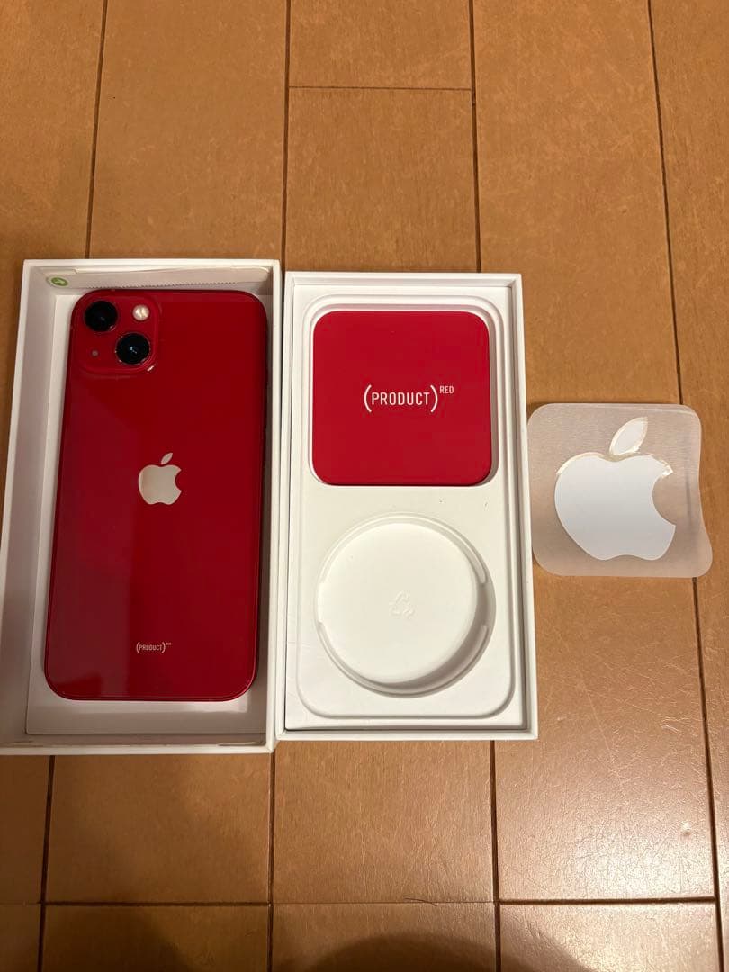 美品⭐︎iPhone13 128GB レッド