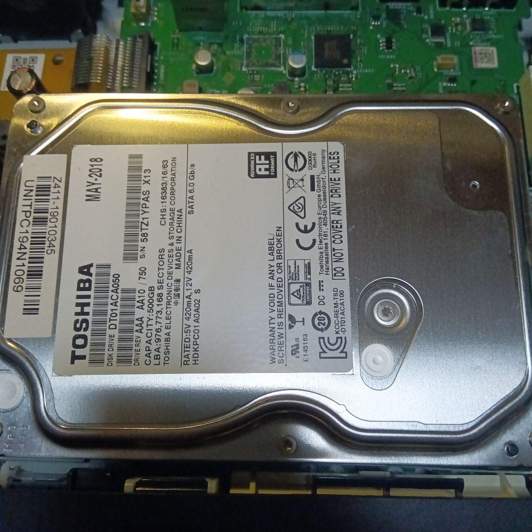 SHARP AQUOSブルーレイ BD-NW510　HDD新品交換