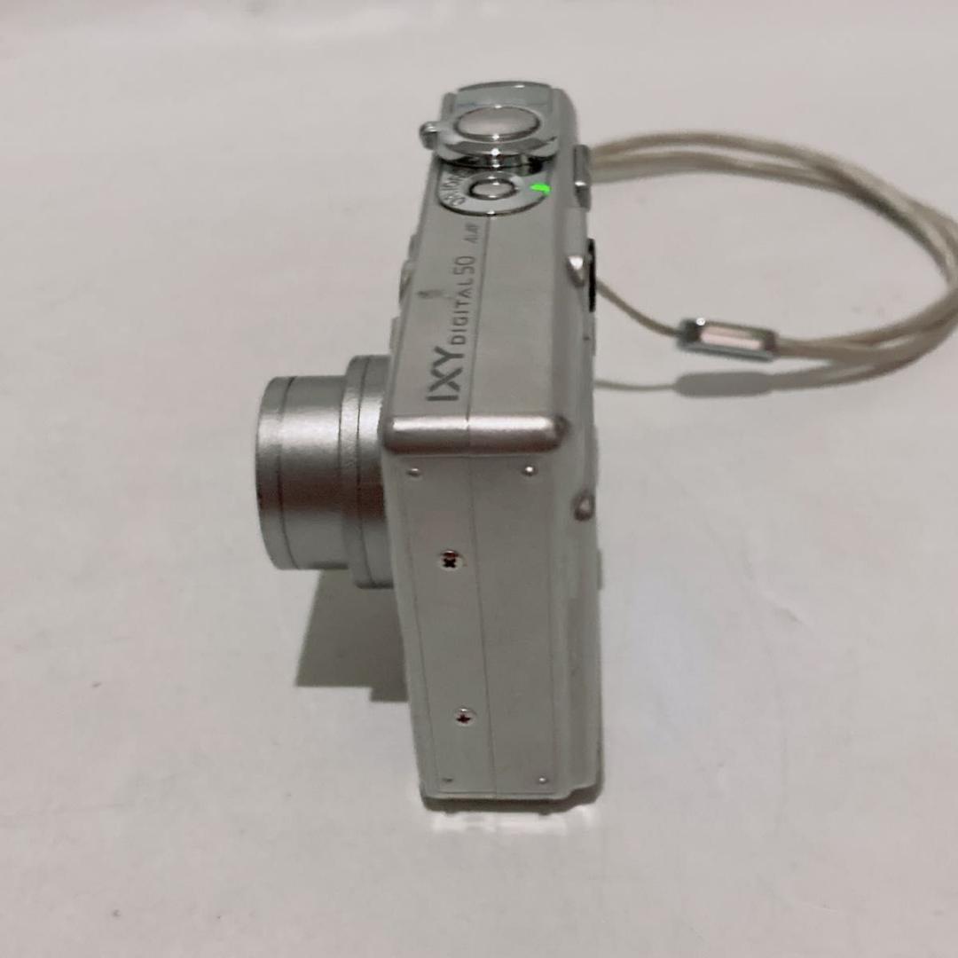 動作品 Canon IXY DIGITAL 50 シルバー キヤノン デジカメ