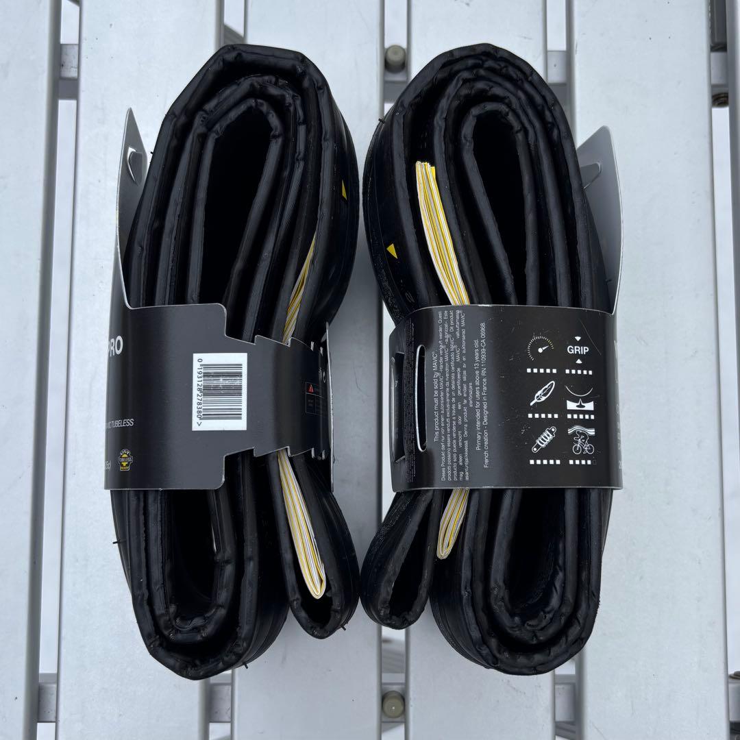 MAVIC YKSION PRO UST 2 700x25c 2本セット