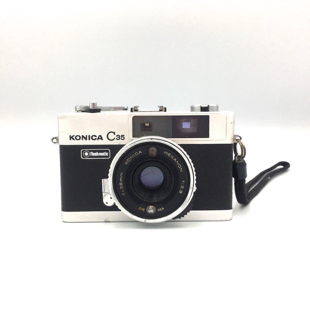 【完動品】Konica C35 flash matic 動作確認済 コンパクト