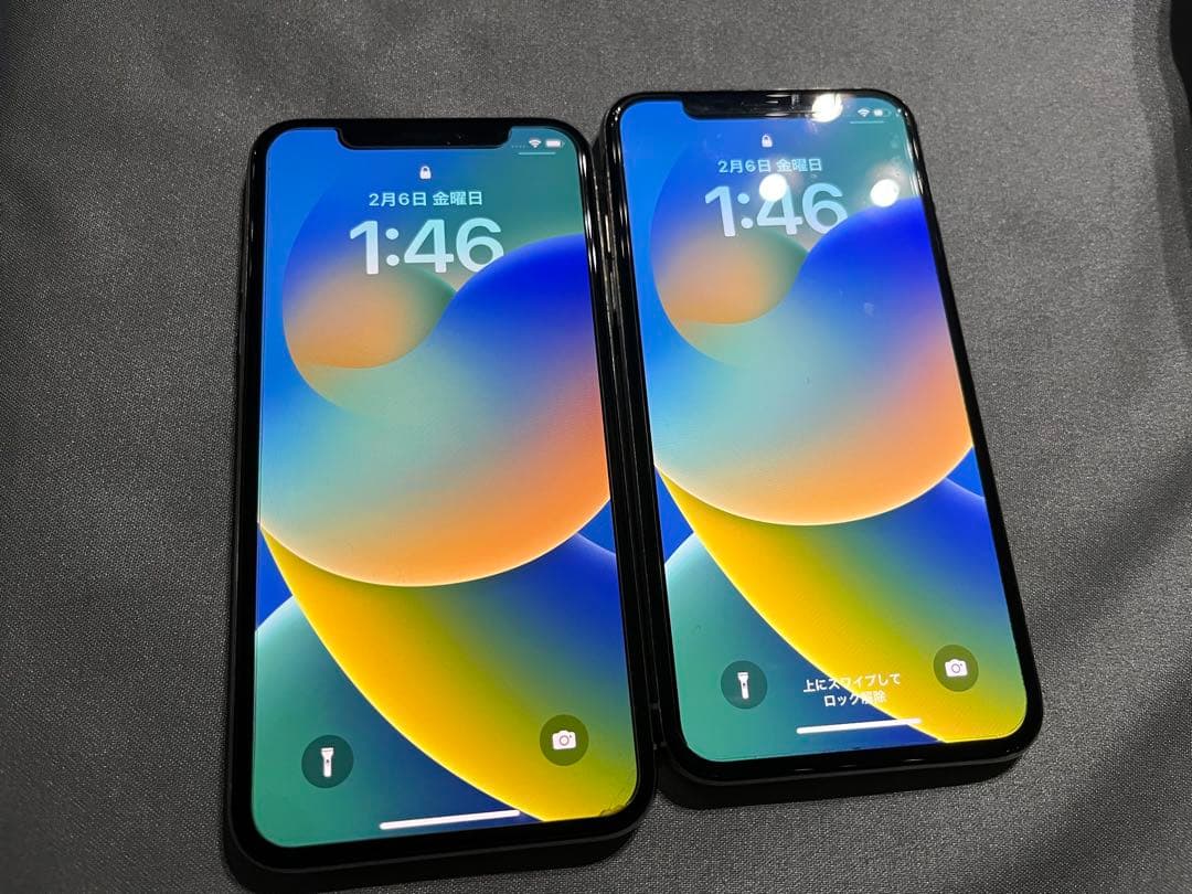 iPhoneX 2台セット　64GB SIMフリー　シルバー