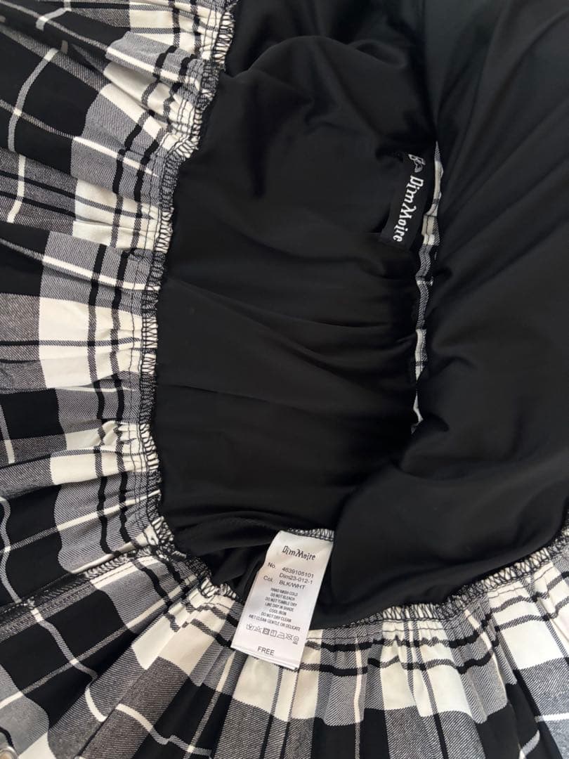 dimmoire PUNKフリルミニスカート