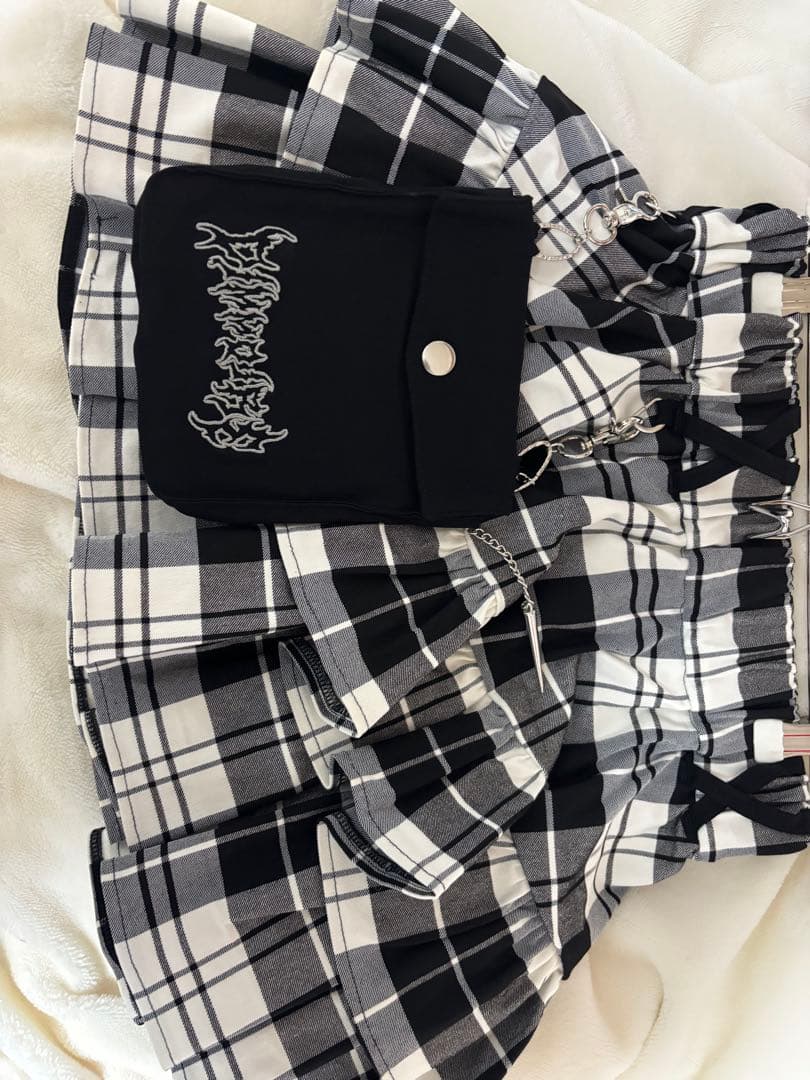 dimmoire PUNKフリルミニスカート