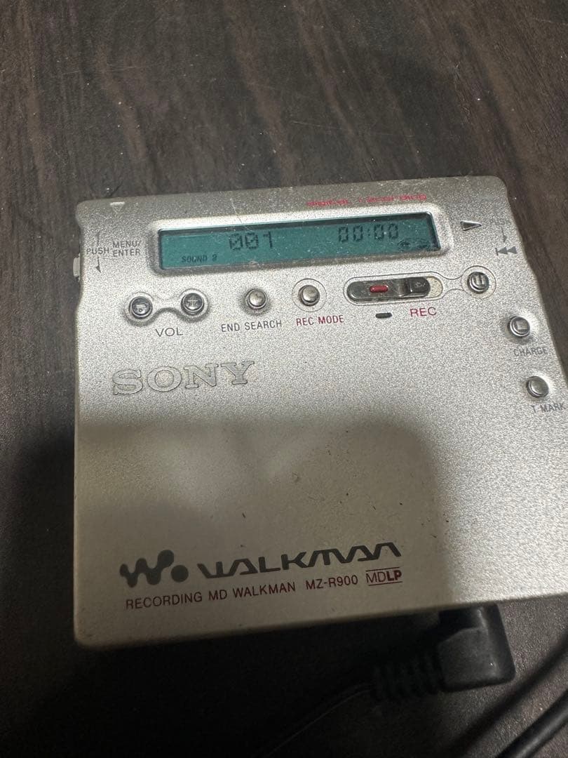 SONY MZ-R900 ポータブルMDレコーダー