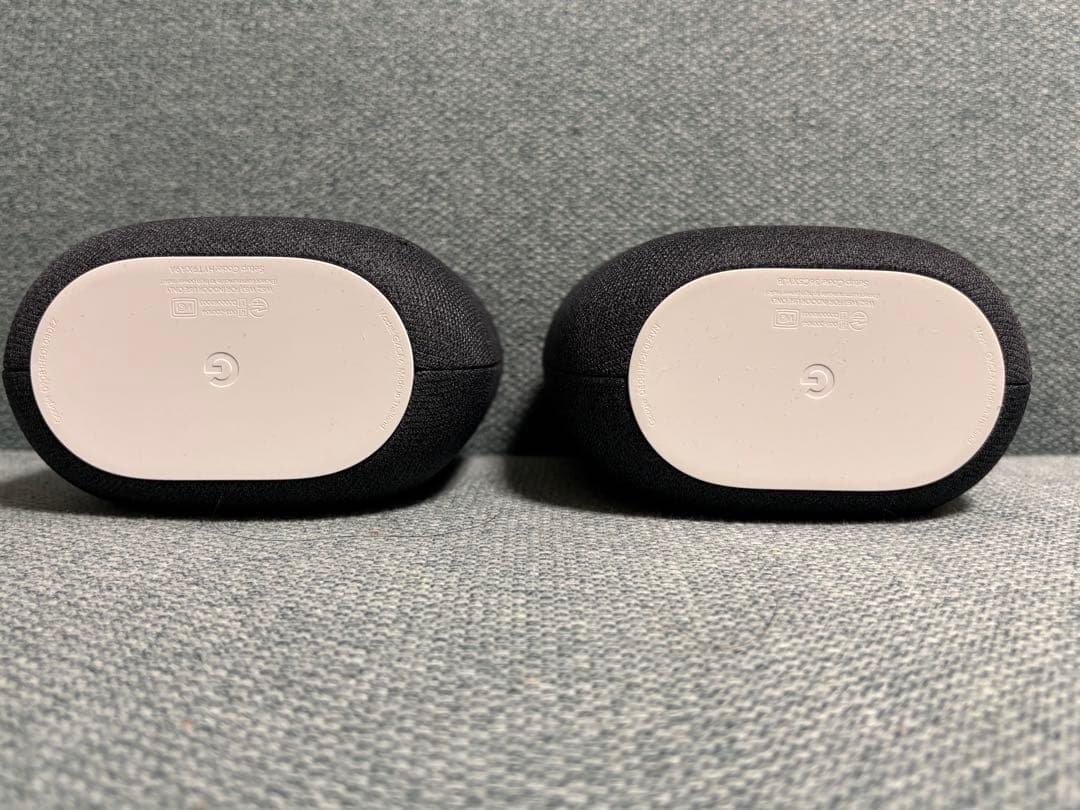 Google Nest Audio チャコール 2台 ステレオ
