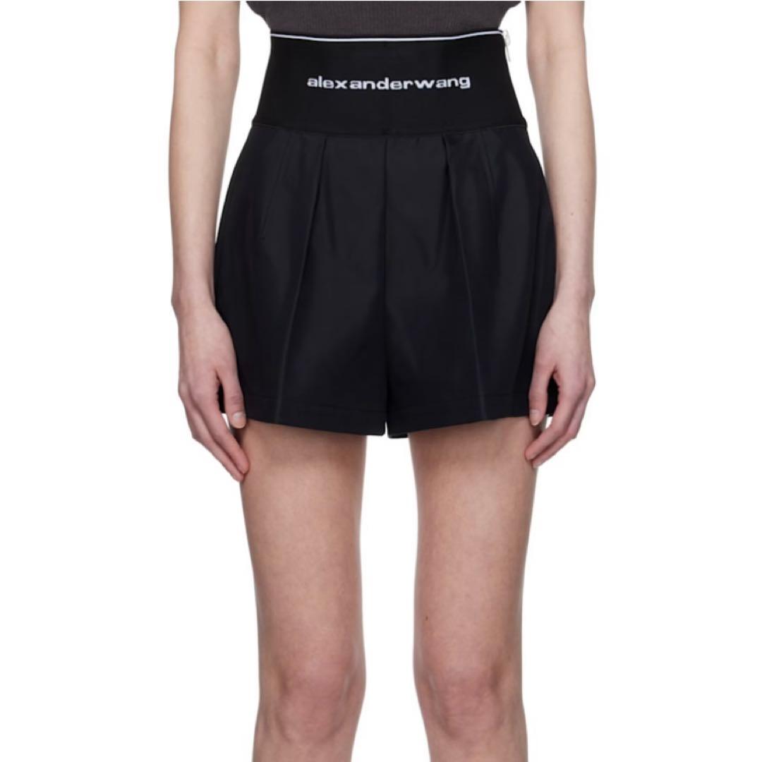 ALEXANDER WANG サイズ0ブラック ショートパンツ