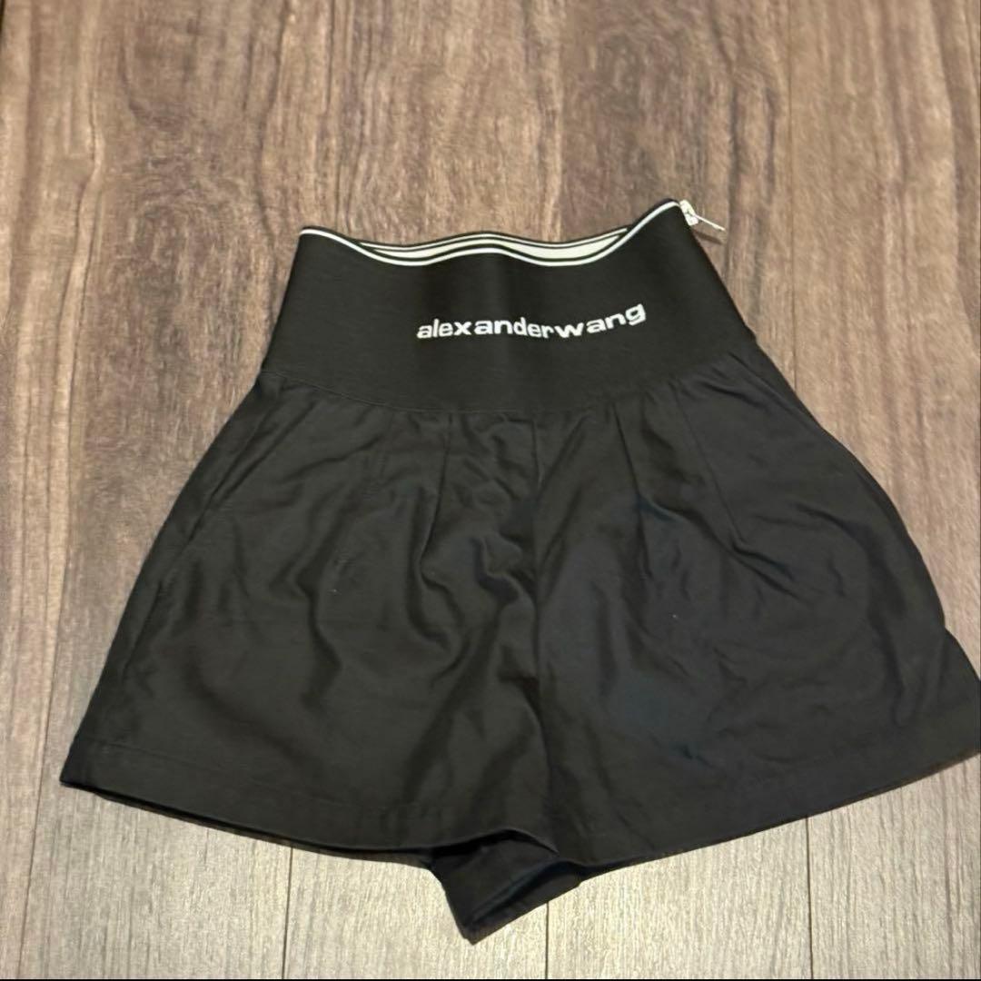 ALEXANDER WANG サイズ0ブラック ショートパンツ
