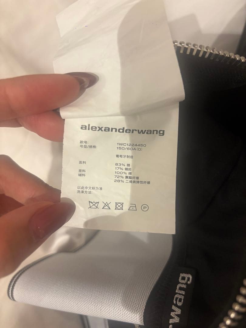 ALEXANDER WANG サイズ0ブラック ショートパンツ