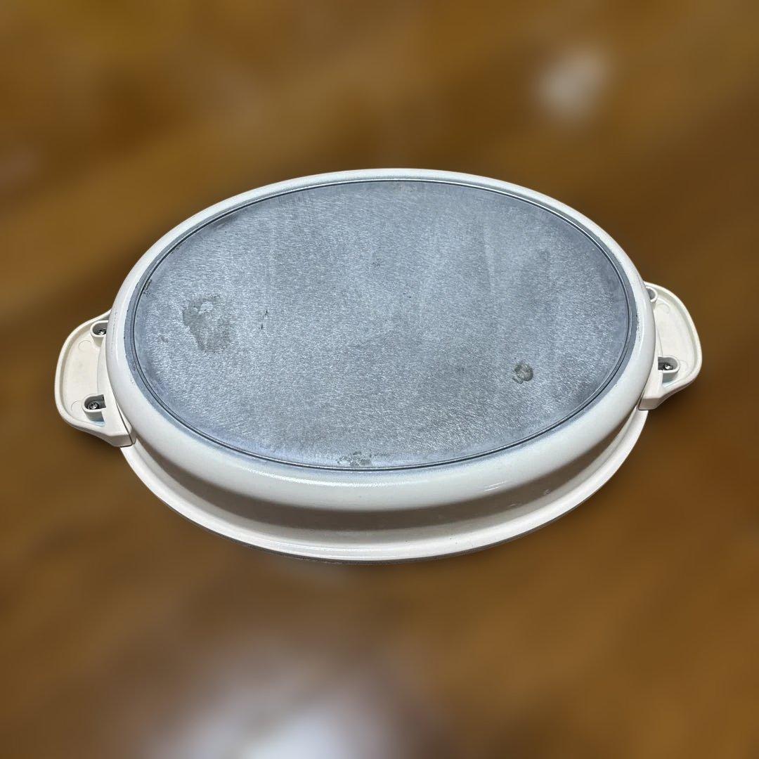 BRUNO オーバルホットプレート（ブルーグレー）