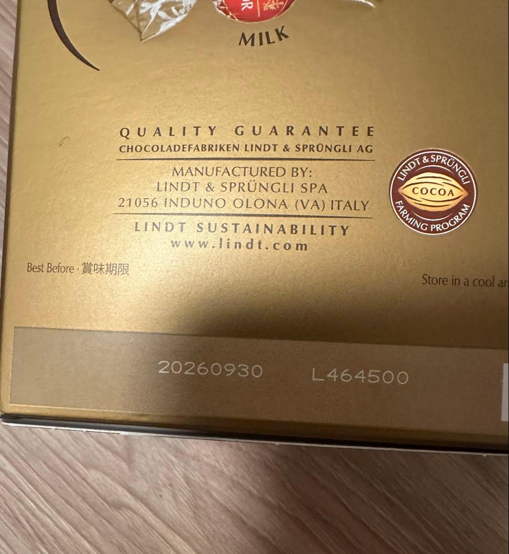 Lindt LINDORリンツ リンドール アソート チョコレート×6箱