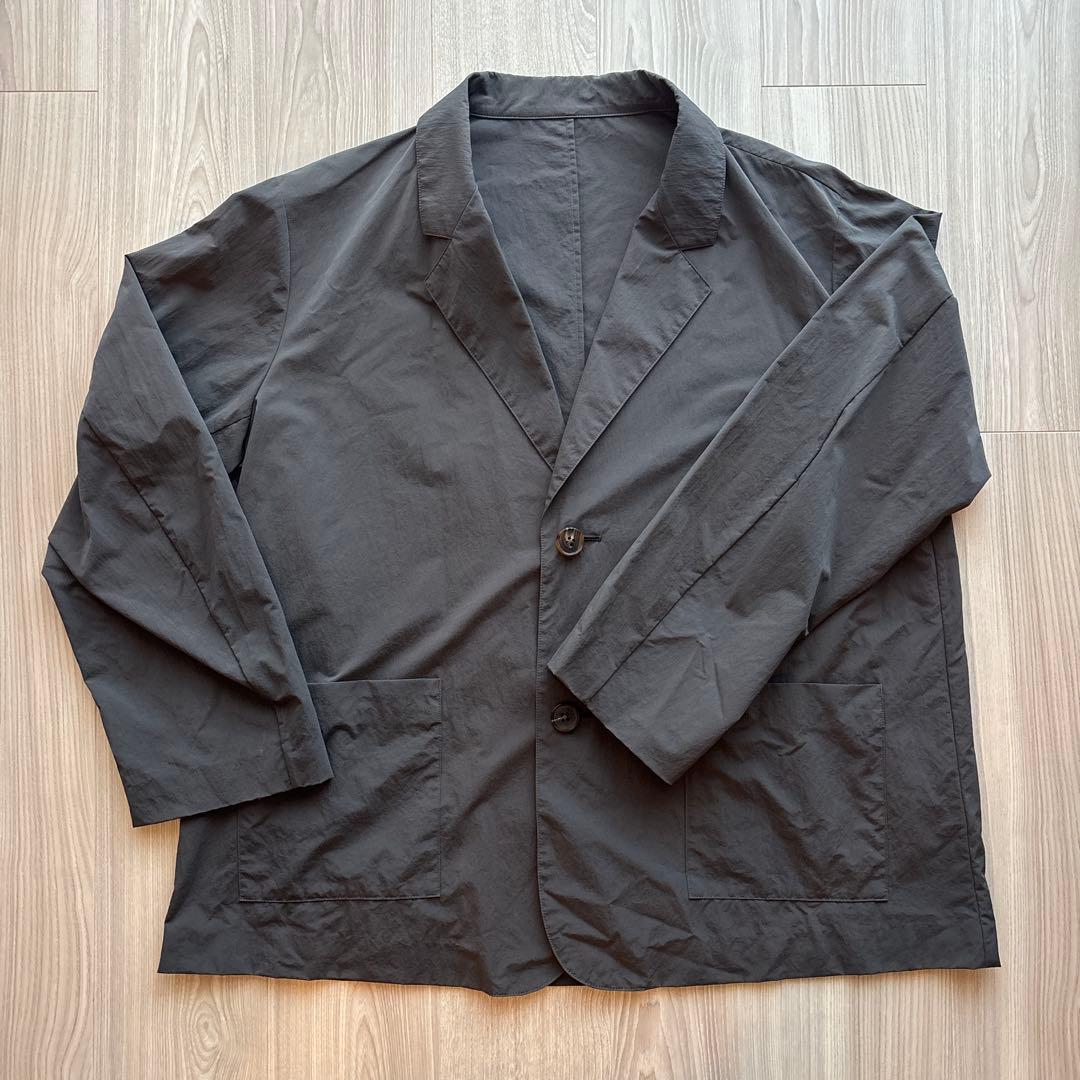 【美品】【STEIN】OVERSIZED NYLON SINGLE JACKET