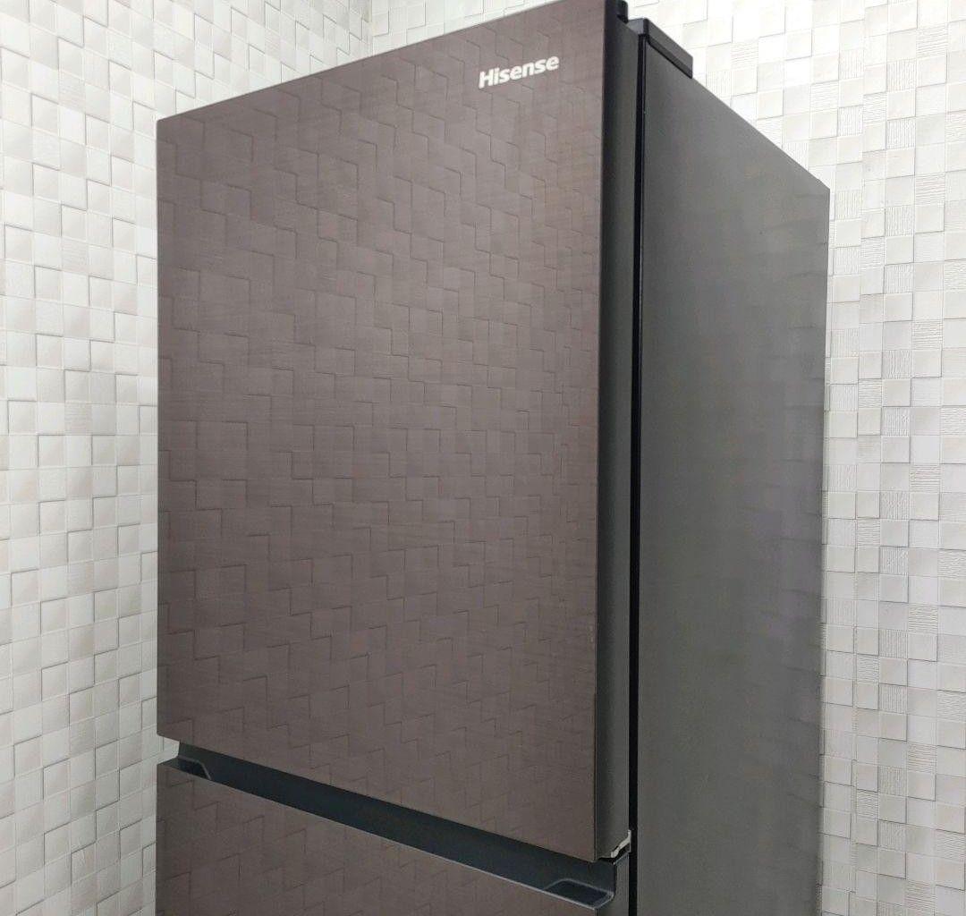 ★美品★ガラスドア★282L★2018年Hisense★3ドア冷蔵庫
