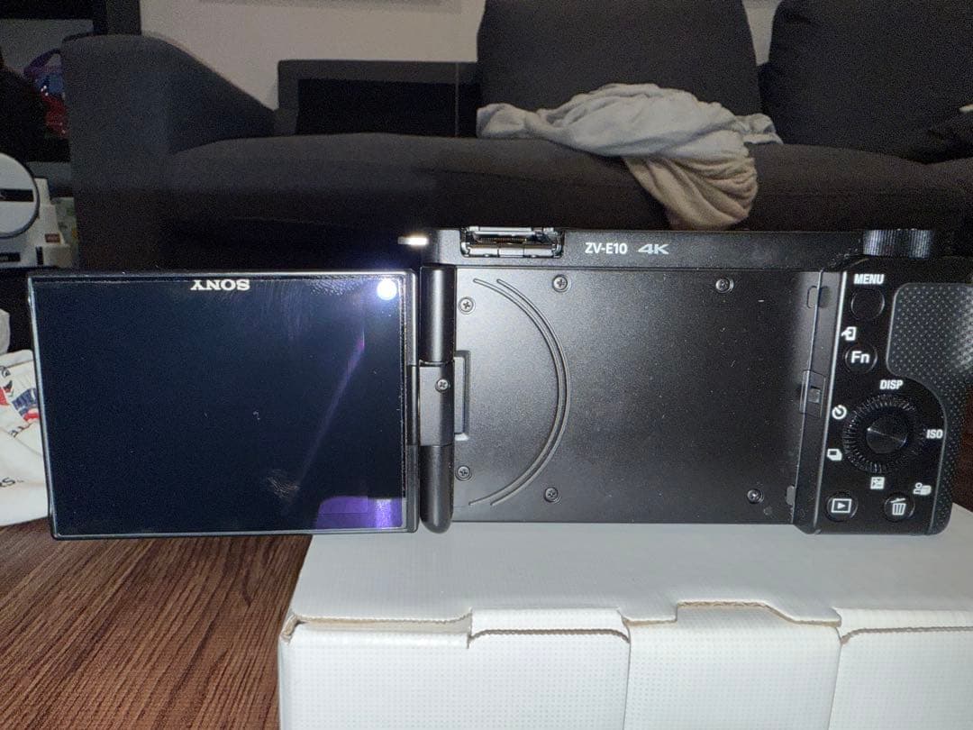 SONY VLOGCAM ZV-E10 純正予備バッテリー2つ付属