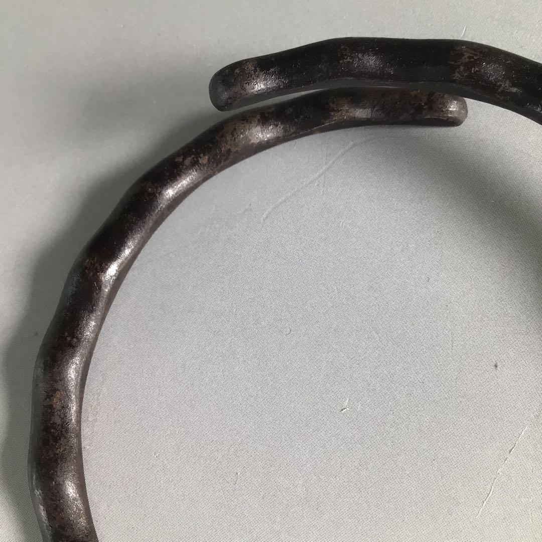 Ｒ６２９　釜釻　『高木治良兵衛造』『雲錦象嵌』『大角豆』『相生鐶』　共箱　茶道具