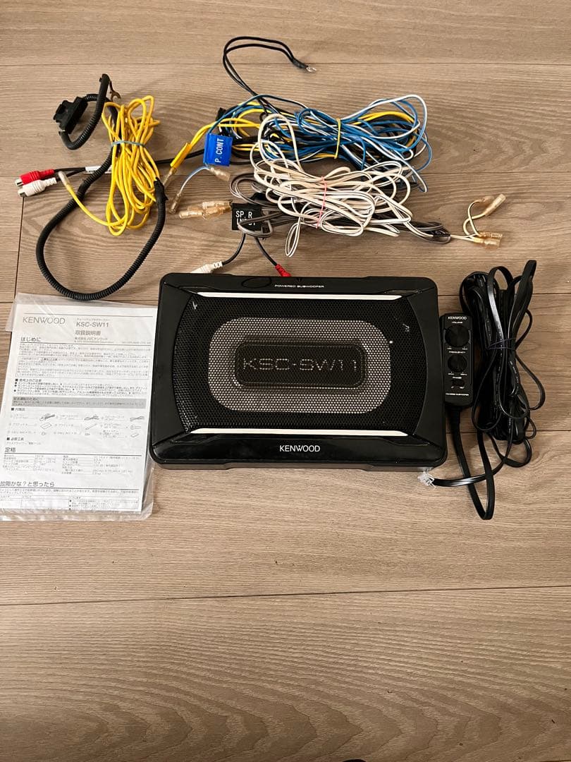 ケンウッド KSC-SW11 ケンウッド ウーファー　 サブウーハー オーディオ