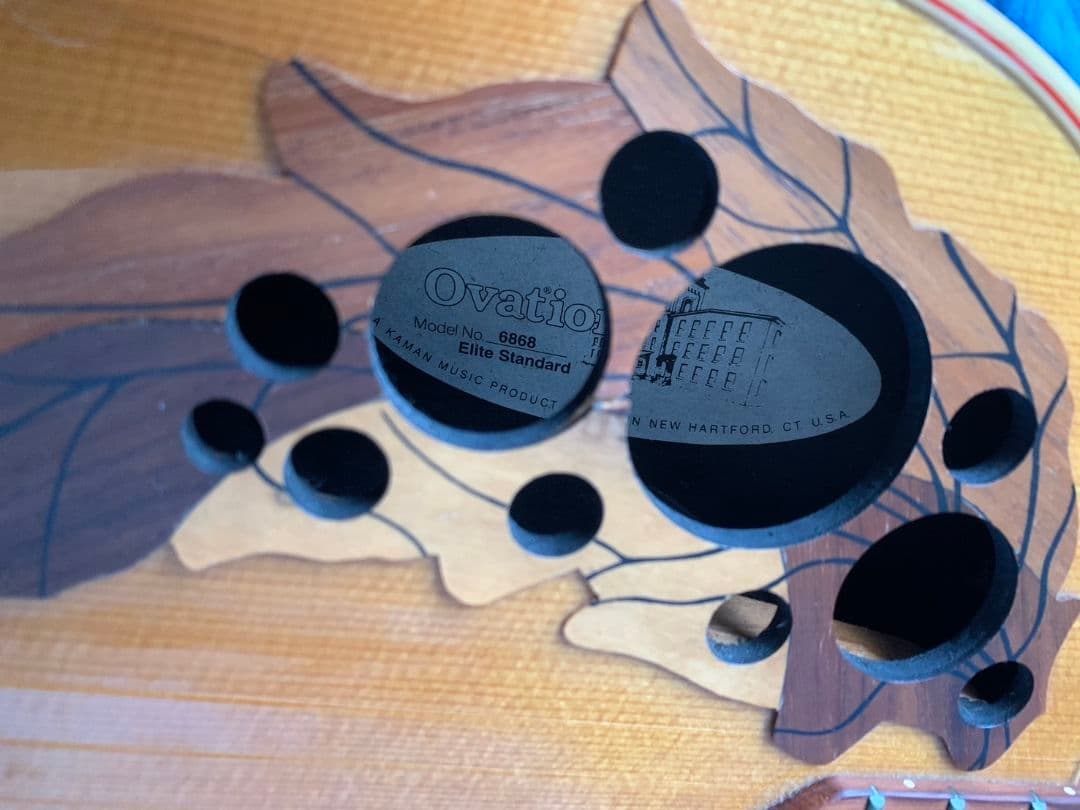 【ケース付】オベーション エリートスタンダード ギター6868