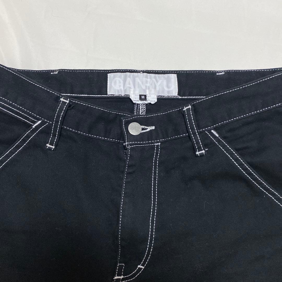 GANRYU ガンリュウ サルエルパンツ ボトムス ブラック 名作