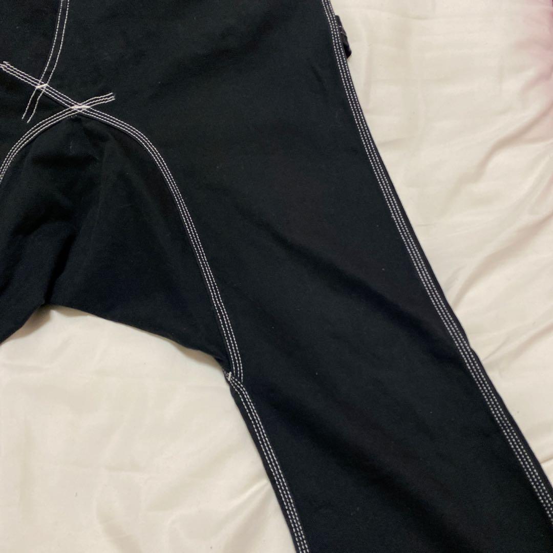 GANRYU ガンリュウ サルエルパンツ ボトムス ブラック 名作