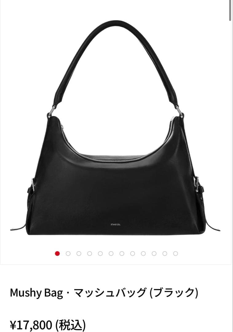 STAND OIL Mushy Bag · マッシュバッグ (ブラック)