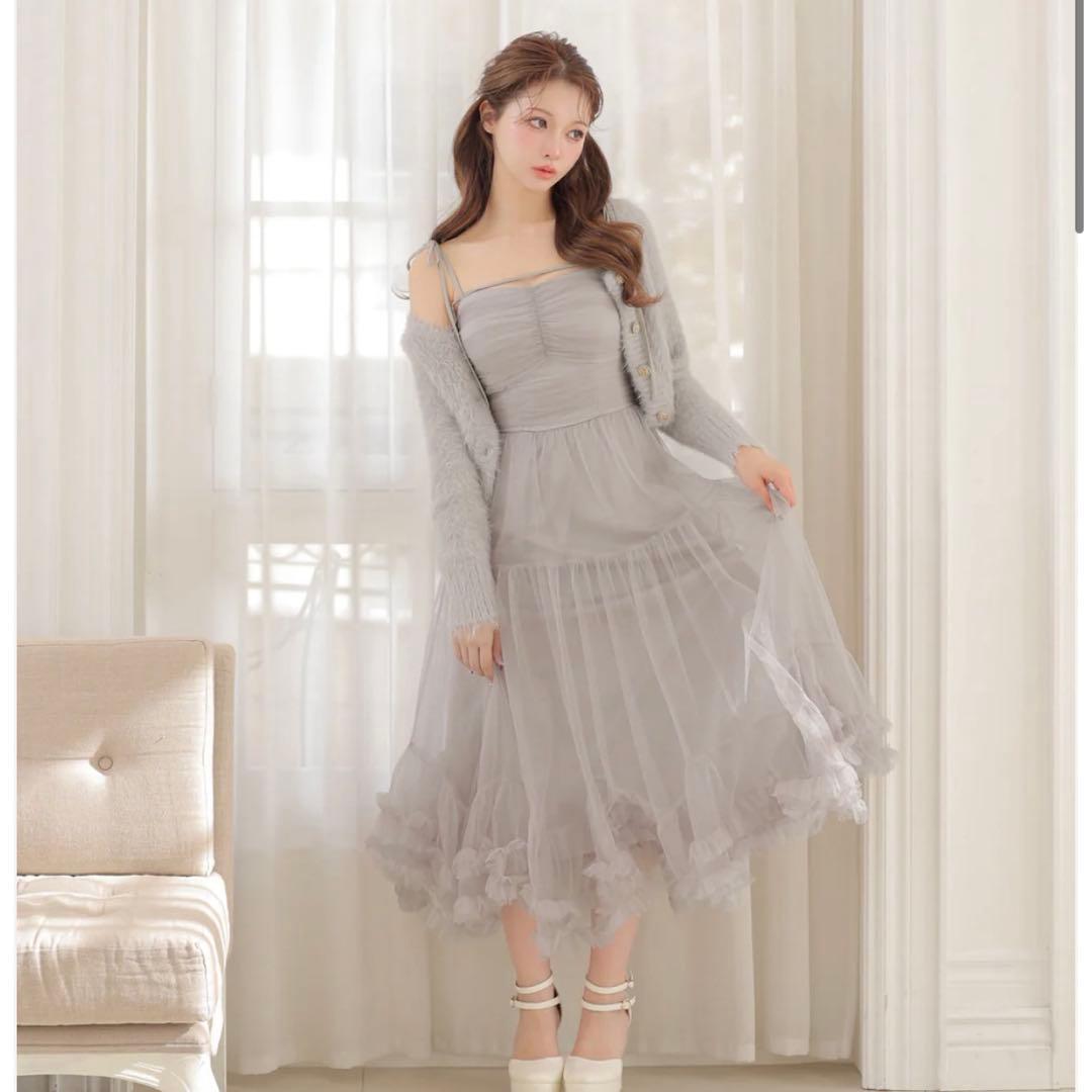 M me eme　Romanticgatheredribbononepiece