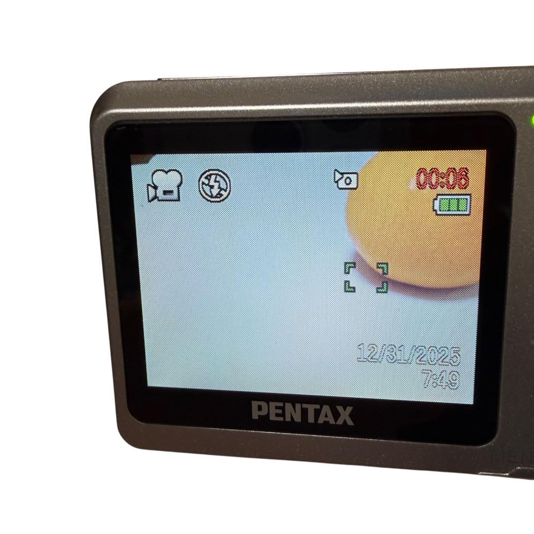 （極美品）PENTAX Optio E50 コンパクトデジカメ 乾電池式