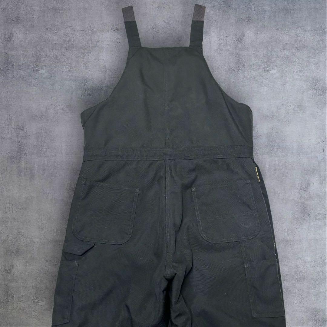 激レア 80s Carhartt ダック ダブルニー オーバーオール 38x32