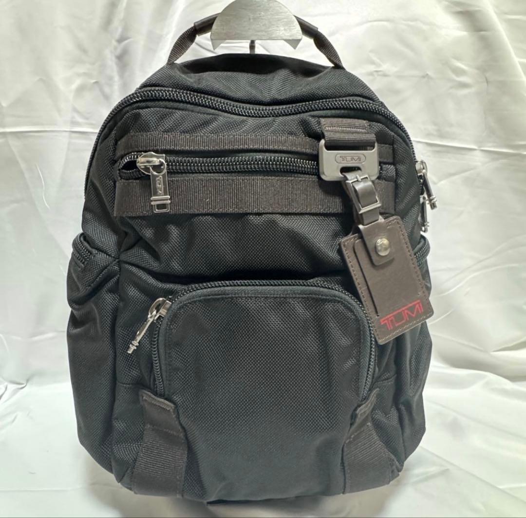 【極美品】TUMI Alpha Bravo ビジネスリュック　ブラック