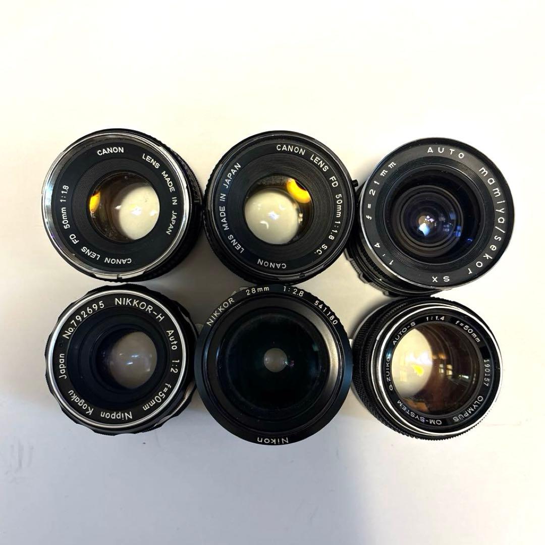 【まとめ売り①】PENTAX、MINOLTAなどオールドレンズレンズ24点