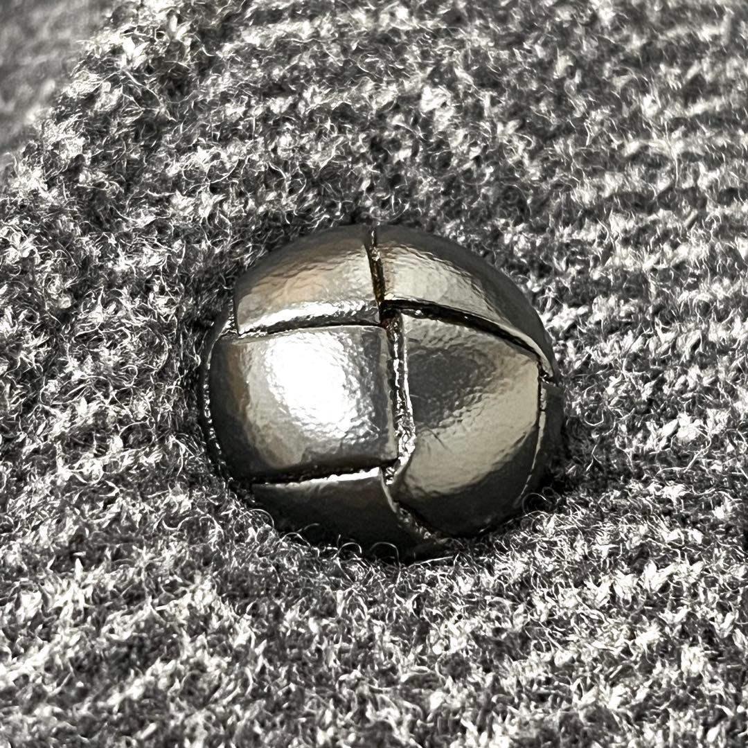 【美品】Ralph Lauren/ヘリンボーン/上質圧縮ウールニット(S)