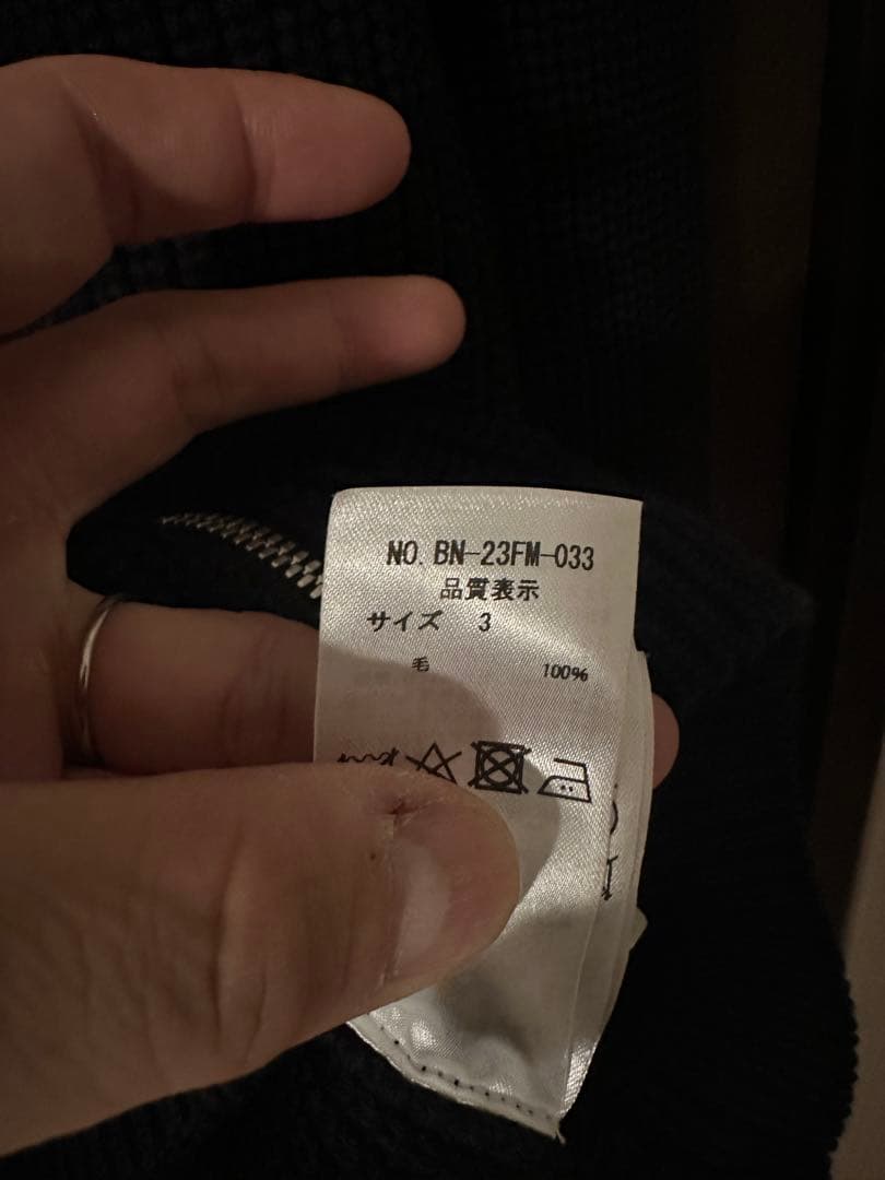 バトナー　ドライバーズニット　3