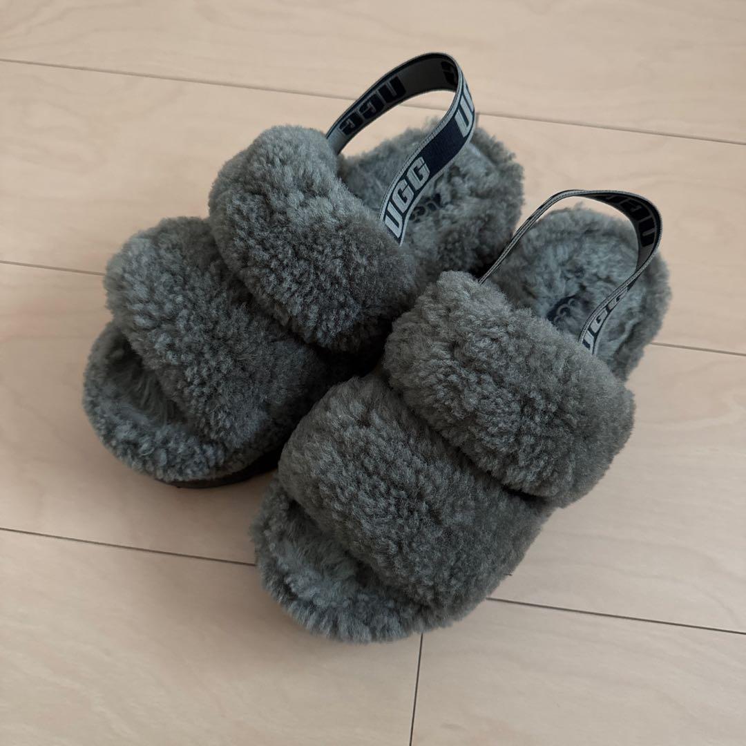 UGG ファー付きサンダル EU36